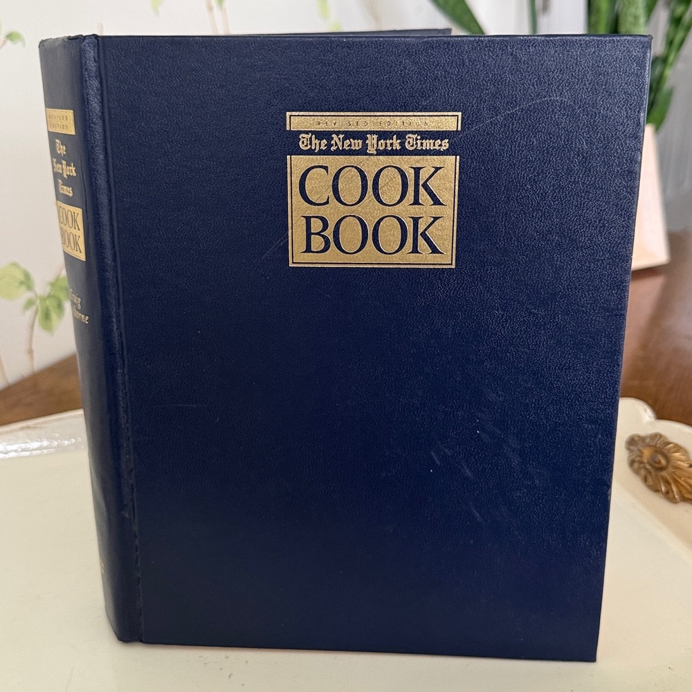 New York Times First Edition Cookbook by Craig Claiborne - 1990